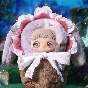 Maymei Symbiote Neverland Series Plush Pendant - Morning Glory Bunny